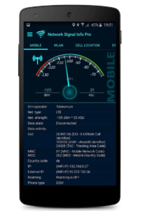 Network Signal Info